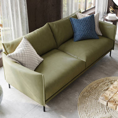 Nissa 82.68'' Leather Sofa